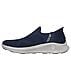 GO WALK ANYWHERE - THE TOURIS, NAVY Footwear Left View