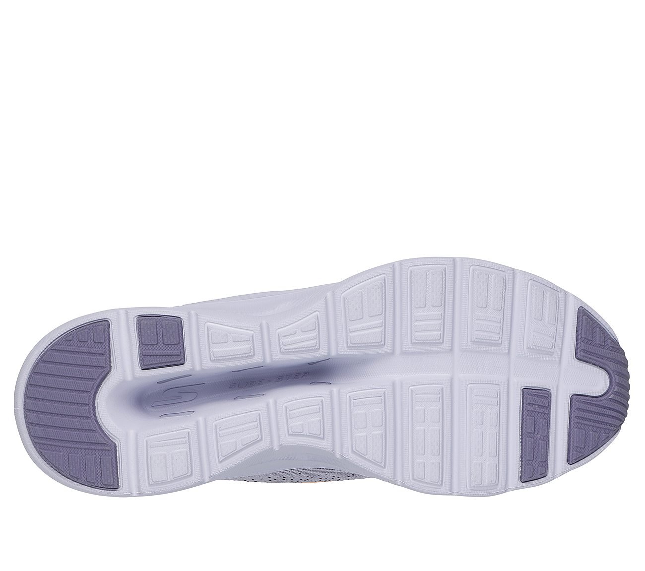 GO WALK GLIDE - STEP 2.0 - NESS, LAVENDER Footwear Bottom View