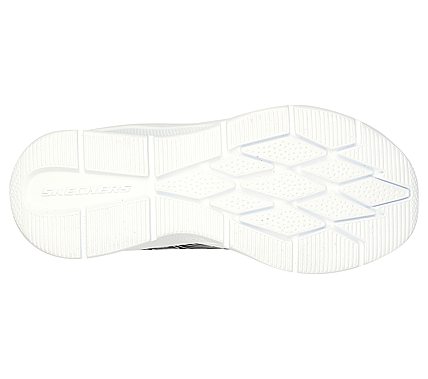 MICROSPEC - QUICK SPRINT, BLACK/SILVER Footwear Bottom View