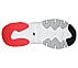 D'LITES 3-MERRITON, WWHITE/BLACK/RED Footwear Bottom View