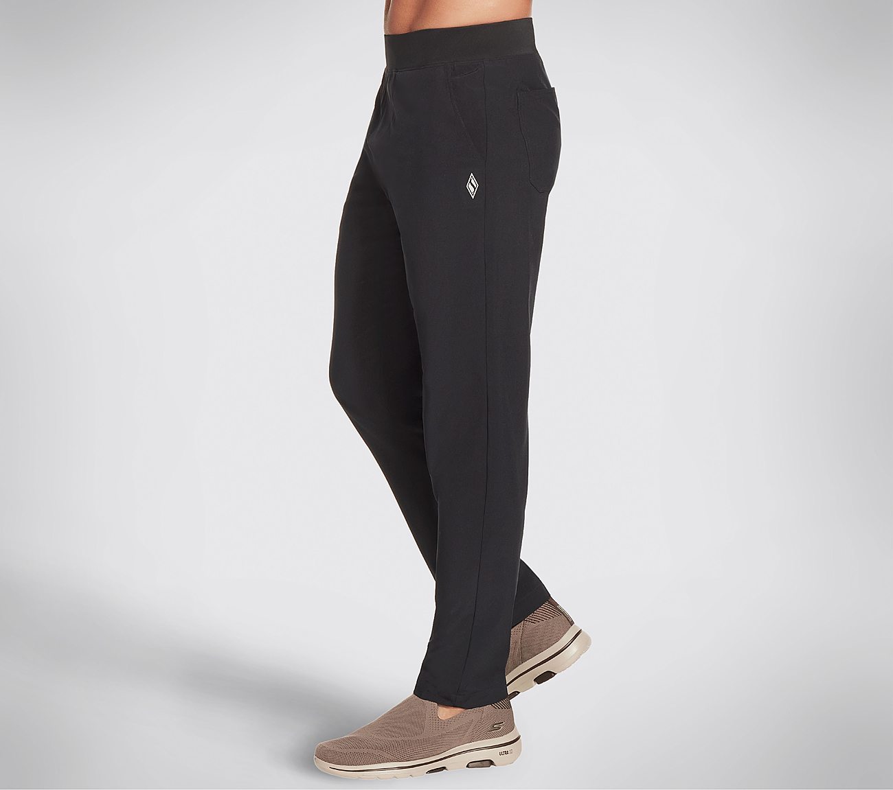 GO WALK ACTION PANT, BBBBLACK Apparel Bottom View