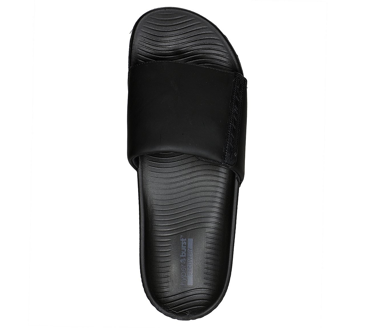 HYPER SLIDE - RELIANCE, BBLACK Footwear Top View