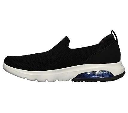 GO WALK AIR-AIRFLOW, BLACK/BLUE Footwear Left View