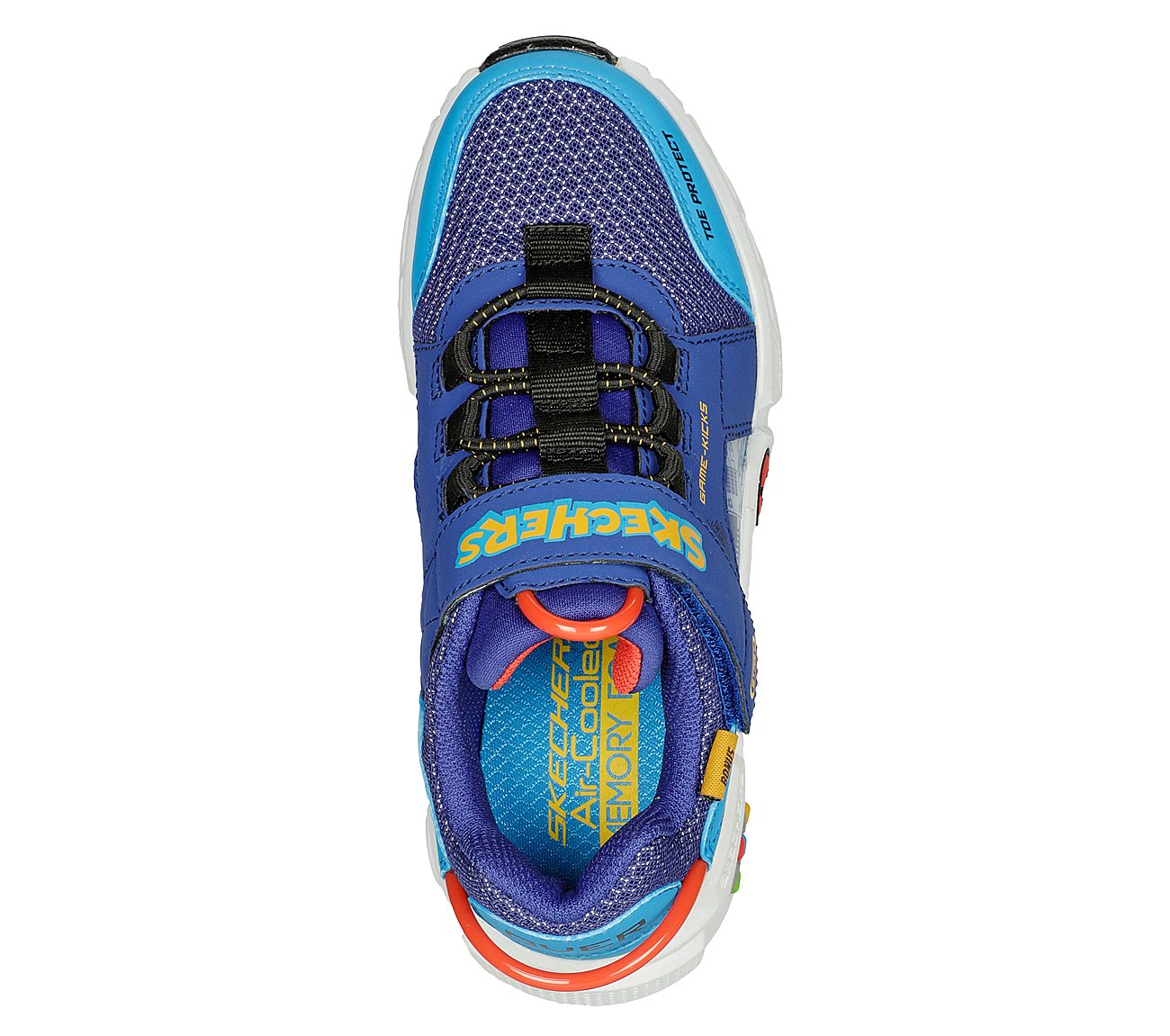 GAMETRONIX, ROYAL/MULTI Footwear Top View