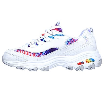 D'LITES - SUMMER FIESTA, WHITE/MULTI Footwear Left View