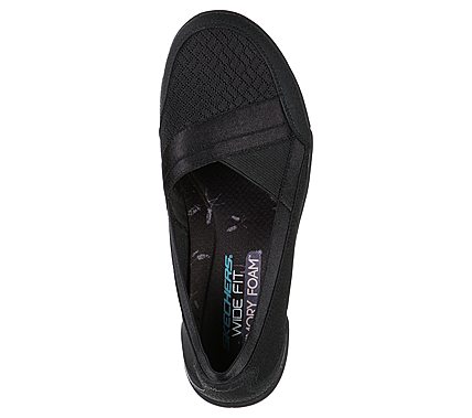 BE-LUX - DAYLIGHTS, BLACK Footwear Top View