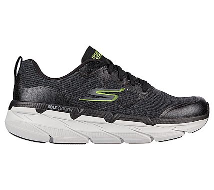 MAX CUSHIONING PREMIER - YOUR, BLACK/LIME Footwear Right View