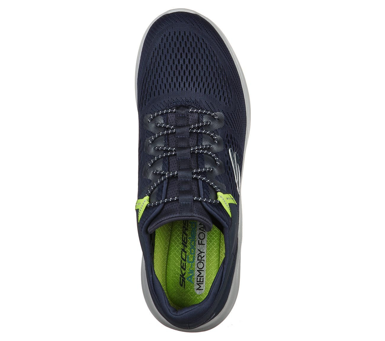 ULTRA FLEX 2.0 - KERLEM, NAVY/LIME Footwear Top View