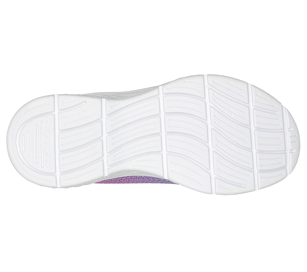 MICROSPEC MAX PLUS - OMBRE DA, LAVENDER/HOT PINK Footwear Bottom View