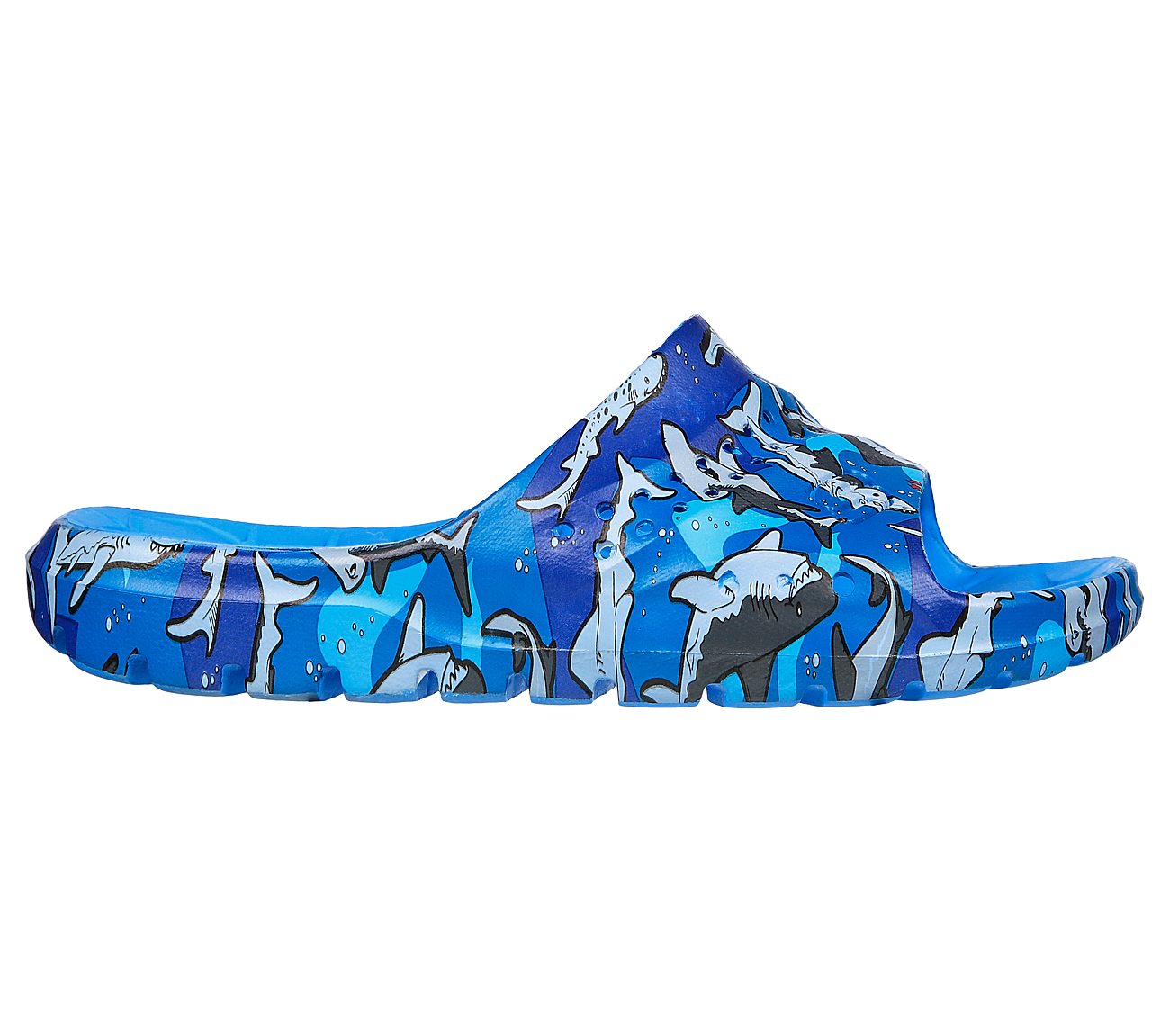 HOGAN - DANGEROUS WATERS, BLUE/LIGHT BLUE Footwear Lateral View