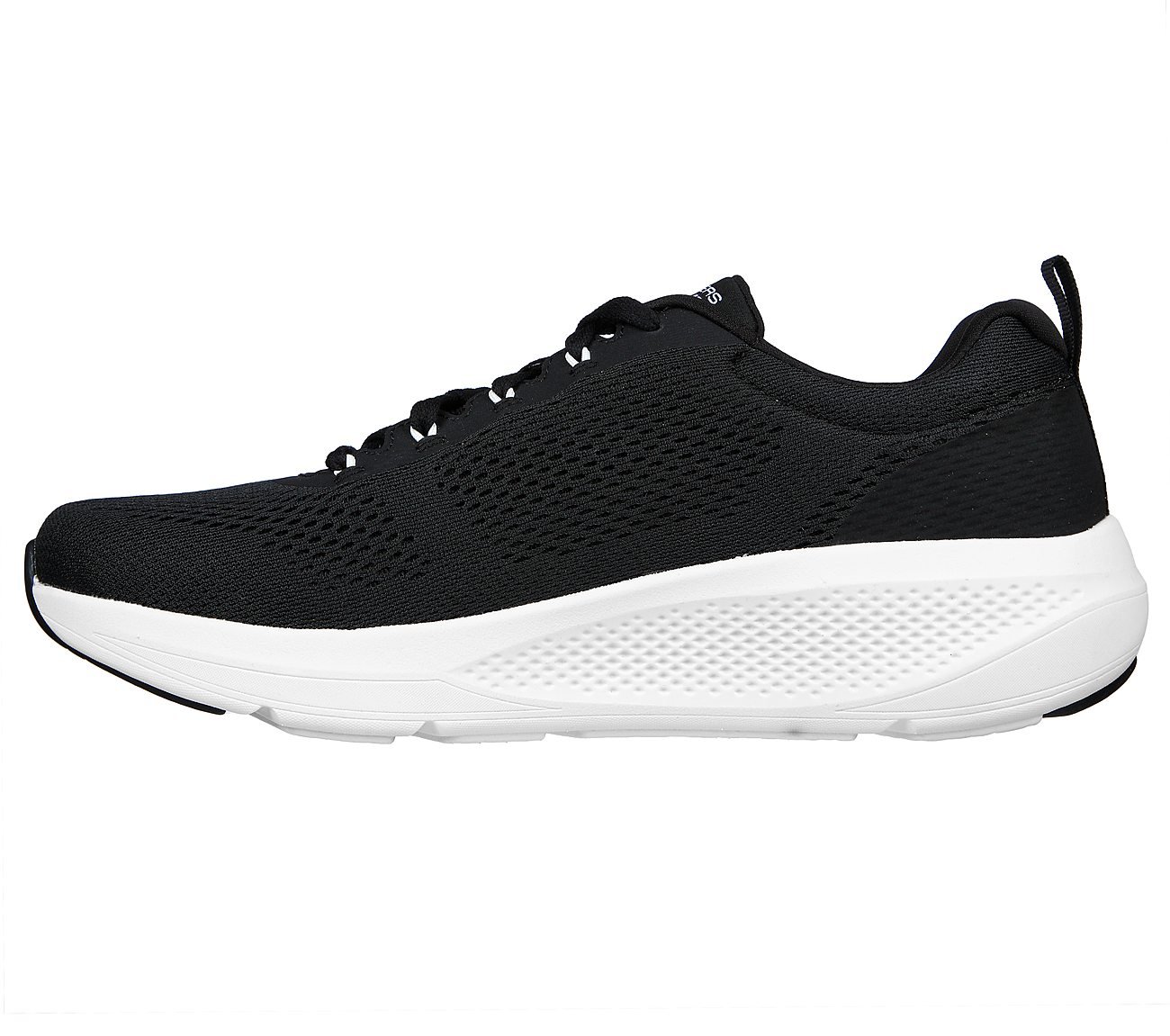GO RUN ELEVATE, BLACK/WHITE Footwear Left View