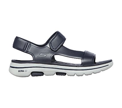 GO WALK 5 - BAYSIDE, NAVY/GREY Footwear Right View