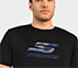 LOGO GRAPHIC PRINT T-SHIRT, BLACK