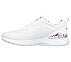 SKECH-AIR DYNAMIGHT-LAID OUT, WHITE/MULTI Footwear Left View