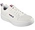 SPORT COURT 92, WHITE/NAVY/RED Footwear Lateral View