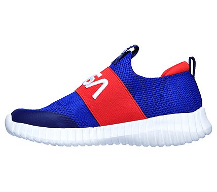 ELITE FLEX - RETRO ROCKET, BLUE/RED Footwear Left View