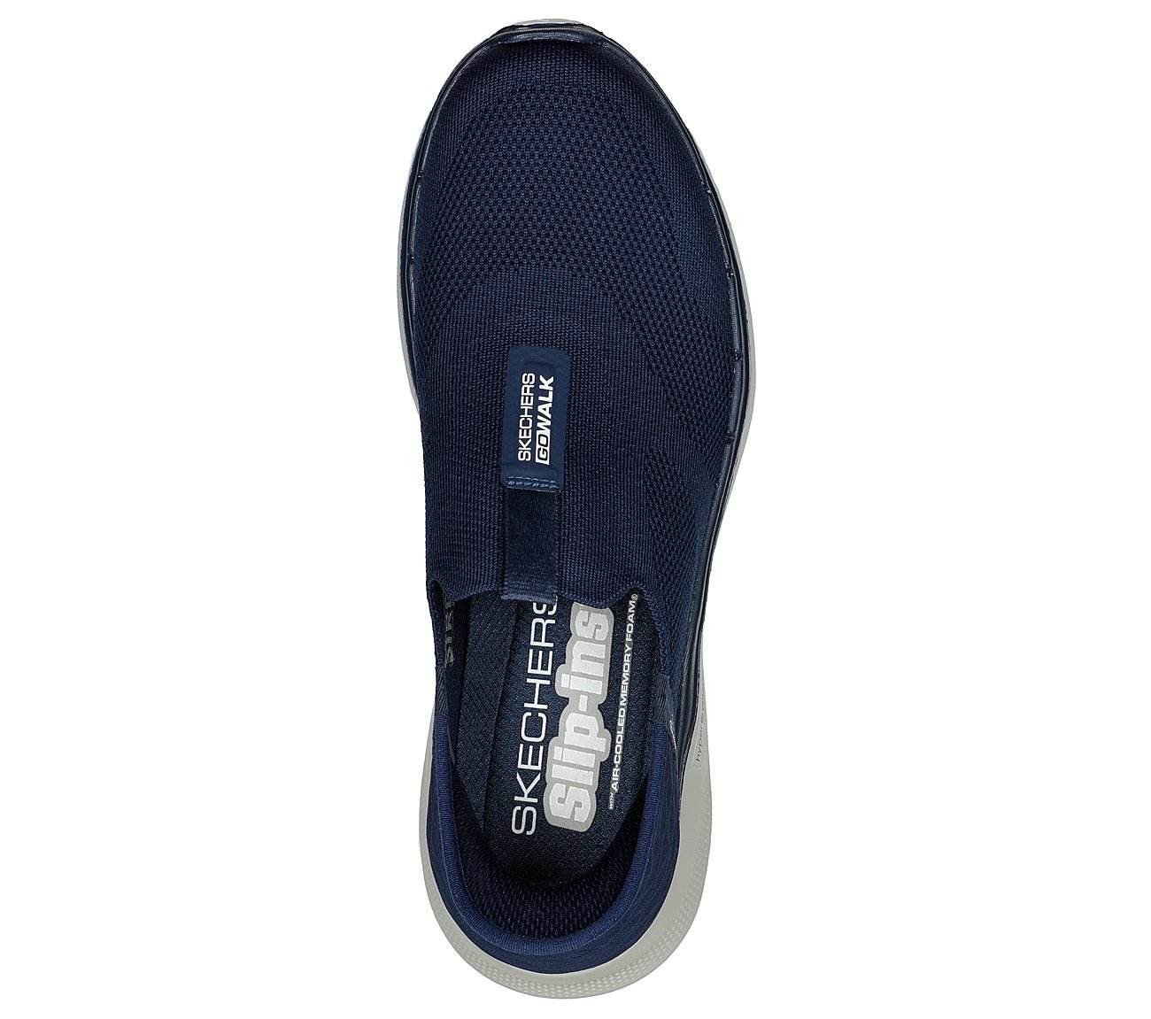 Skechers Navy Go Walk 6 Easy On Walking Shoes For Men - Style ID: 216278