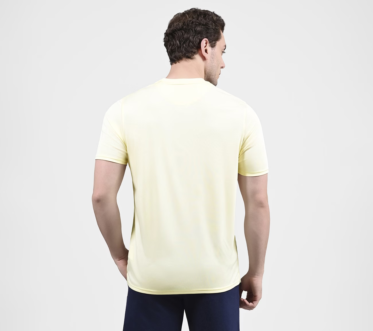 CORE WAVE SKX TEE, WHITE/BLUE/YELLOW Apparels Left View