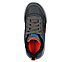 GO RUN 600 - HENDOX, BLACK/CHARCOAL/BLUE Footwear Top View