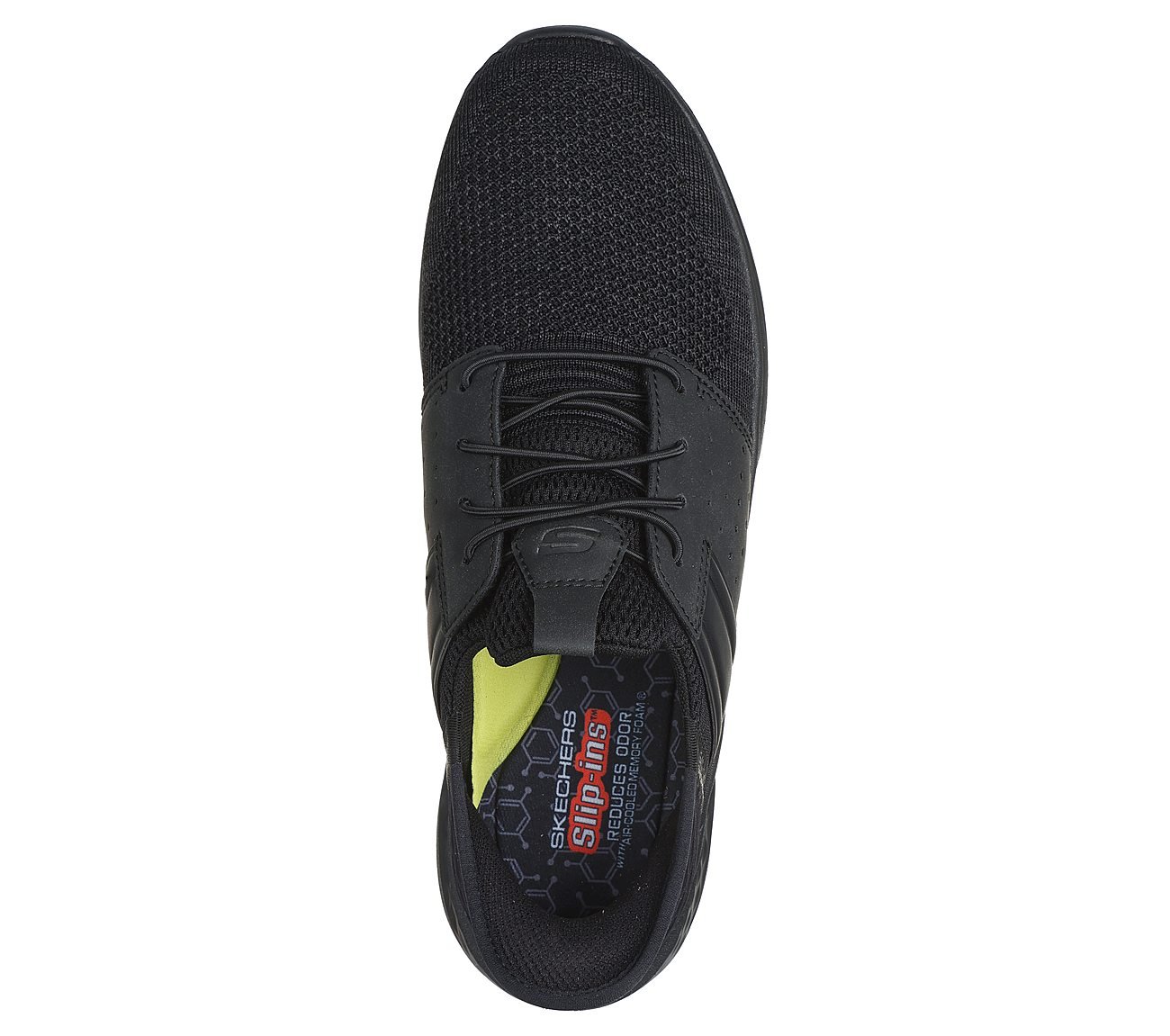 SKECHERS SLIP-INS RF: SLADE - OCON, BBLACK Footwear Top View