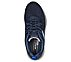 D'LUX WALKER-COMMUTER, NAVY/GREY Footwear Top View