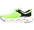 GO RUN SWIRL TECH-DASH CHARGE, LIME/BLACK Footwear Left View