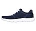 GO RUN 400, NAVY/WHITE Footwear Left View