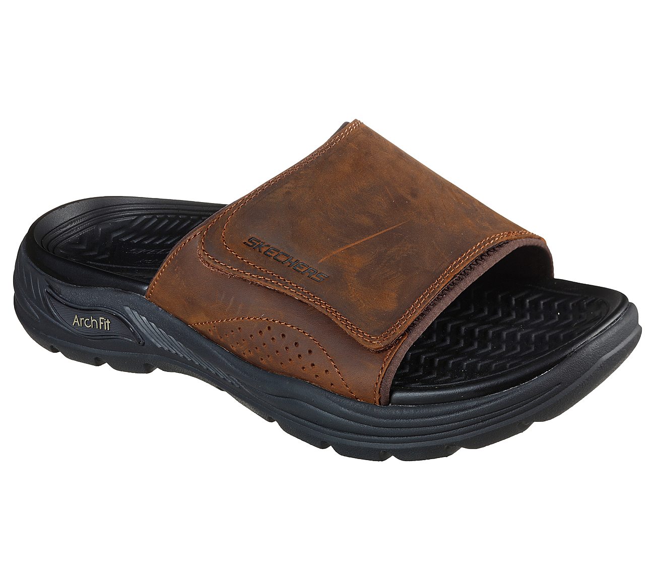 ARCH FIT MOTLEY SD - REVELO, DARK BROWN Footwear Lateral View