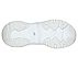 D'LITES 3.0 - LIQUID SILVER, WHITE/NATURAL Footwear Bottom View