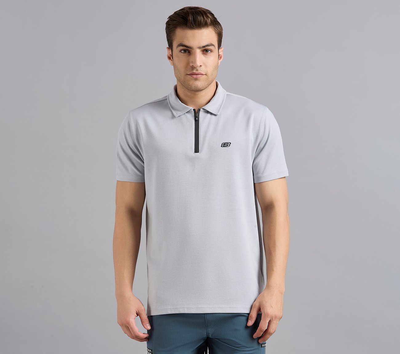 OVERSIZED FLOCK BRANDING POLO,  Apparel Lateral View