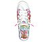 BEACH BINGO-LUV ALMIGHTY, WHITE/MULTI Footwear Top View