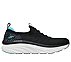 D'LUX WALKER, BLACK/LIGHT BLUE Footwear Lateral View