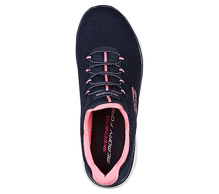 SUMMITS - COOL CLASSIC, NAVY/PINK Footwear Right View