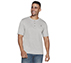 GOKNIT PIQUE S/S HENLEY, LIGHT GREY Apparels Lateral View