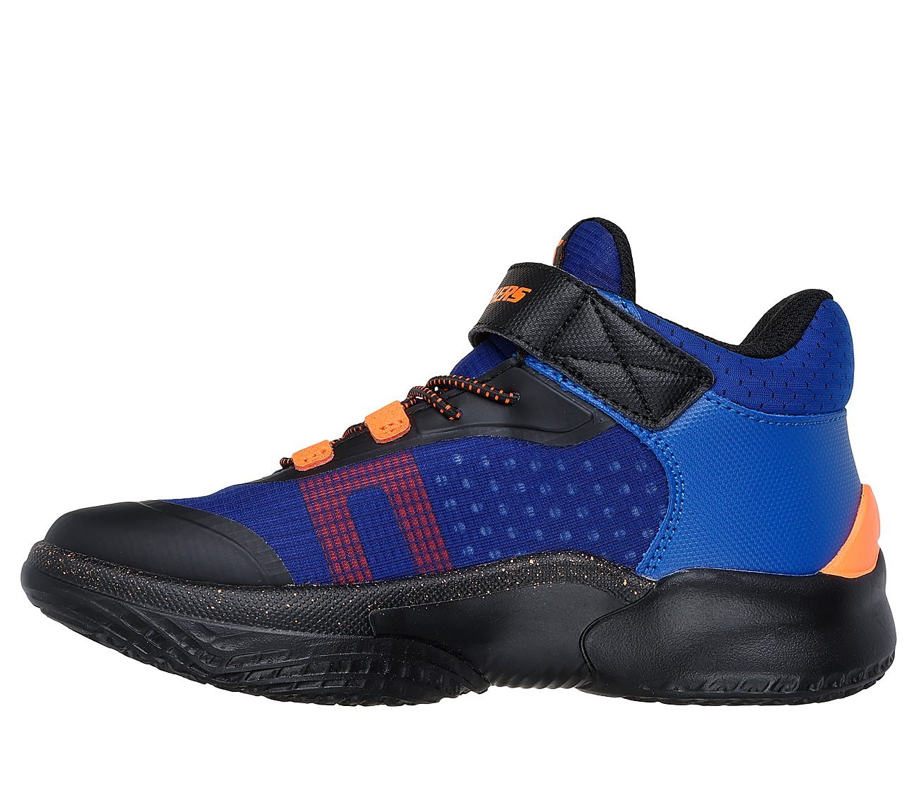 SKX COURT HYPE - HOOPER-HERO, BLUE/BLACK Footwear Left View