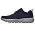 GO WALK EVOLUTION ULTRA-LOGIC, NAVY/GREY Footwear Left View