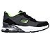 SKECH-AIR BLAST - ZOOROX, CHARCOAL/BLACK Footwear Right View