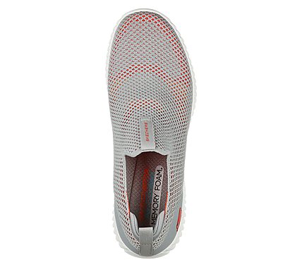 ELITE FLEX PRIME, CHARCOAL/ORANGE Footwear Top View
