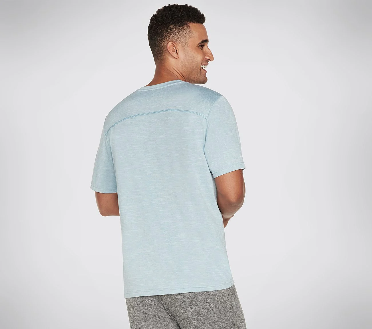  ON THE ROAD T-SHIRT, LLIGHT BLUE