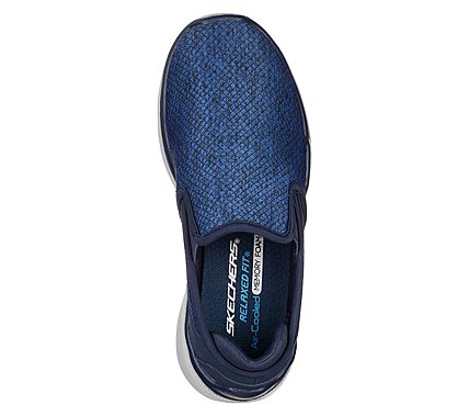EQUALIZER 3.0- NANO GRID, BLUE/NAVY Footwear Top View