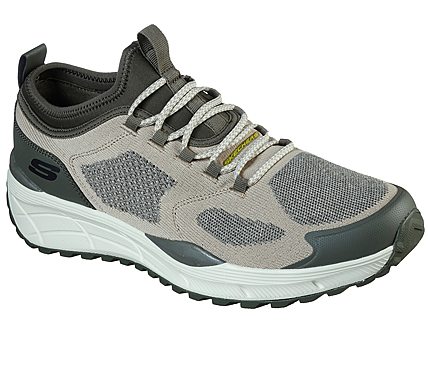 EQUALIZER 4.0 TRAIL- TERRATOR, TAUPE/OLIVE Footwear Lateral View