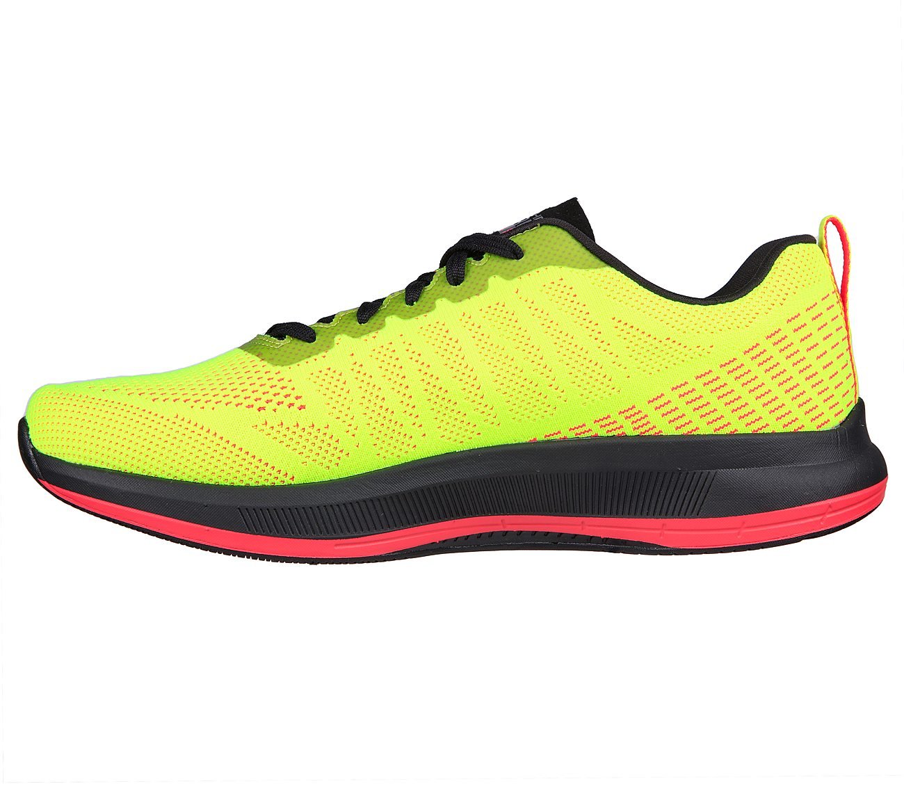 GO RUN PULSE - STRADA, YELLOW/BLACK Footwear Left View