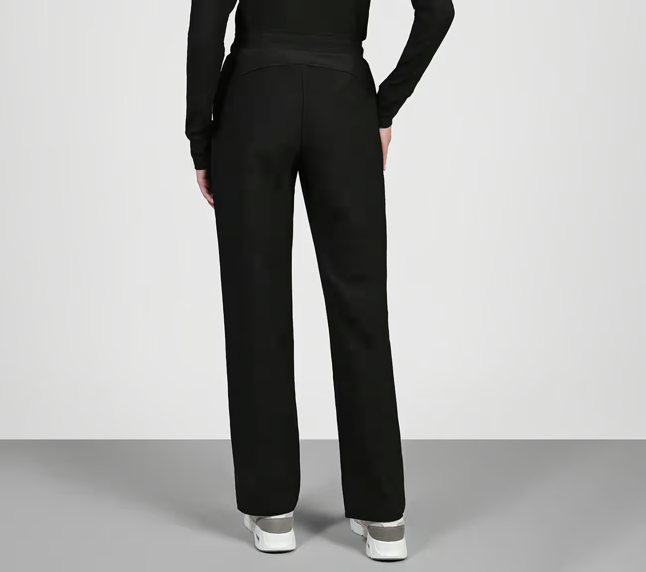 GOLUXE RIB PANT, BBBBLACK Apparels Left View