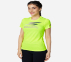 WOMENS ELITE T-SHIRT, YELLOW Apparels Lateral View