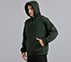 SKECHERS CORD LOOP HOODIE, BROWN/SAGE