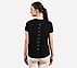 PERFORMANCE BOXY FIT T SHIRT, BLACK