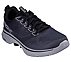 GO WALK 7 - HAHN, BLACK/GREY Footwear Right View