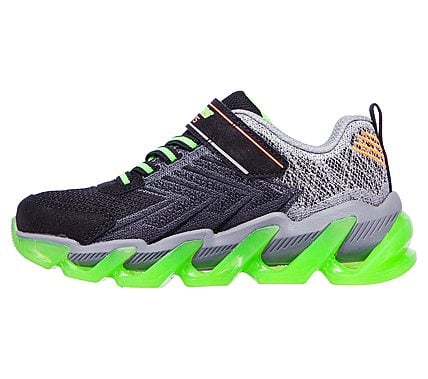 S LIGHTS-MEGA-SURGE, BLACK/LIME Footwear Left View