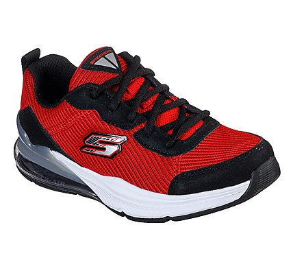 SKECH-AIR BLAST - ZOOROX, RED/BLACK Footwear Lateral View