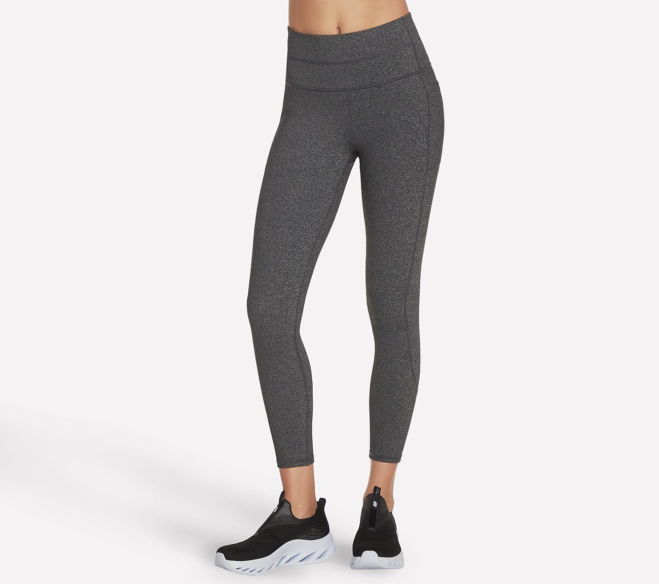 GOWALK HW 7/8 LEGGING II, GGREY Apparels Lateral View